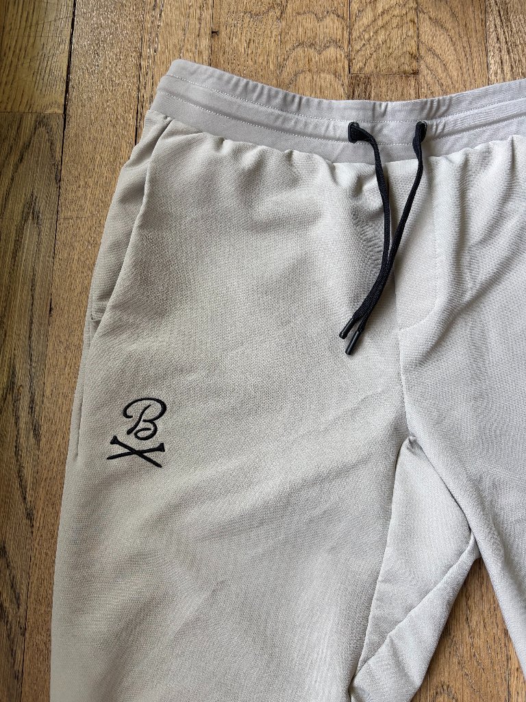Unrl X Barstool Golf Apex Pants Mens Medium Reg Gray Tapered Athletic Joggers — image 4 of 8